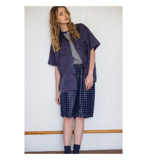 BEAMS PLUS「Easy Shorts Cupro Dot Pattern」|その他|