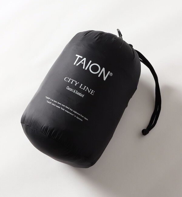 SHIPS any「【SHIPS any別注】TAION:〈手洗い可能〉パッカブル フード ダウン ジャケット」|ダウン|