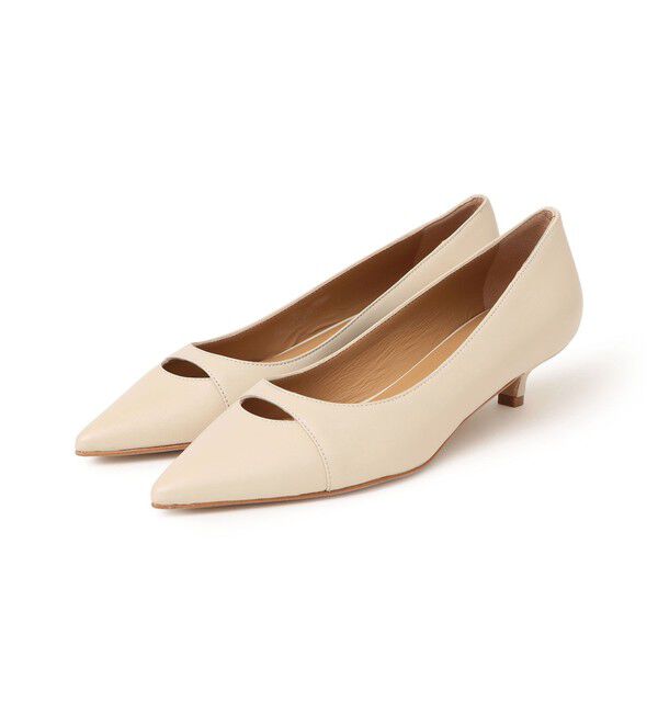 SHIPS for women「ISABELLA FERRANTE:ポインテッド ヒール（ベージュ）」|パンプス|