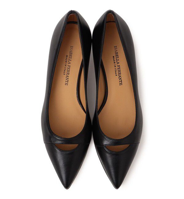 SHIPS for women「ISABELLA FERRANTE:ポインテッド ヒール（ベージュ）」|パンプス|