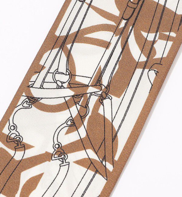 TOMORROWLAND GOODS「ATELIER TOMORROW BIT MOTIF BANDEAU シルクスカーフ」|バンダナ・スカーフ|