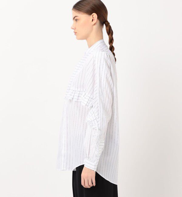 TOMORROWLAND BUYING WEAR「BOURRIENNE DRAMA コットンシャツ」|シャツ・ブラウス|