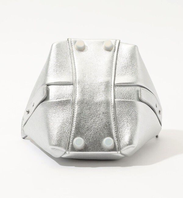 TOMORROWLAND GOODS「ADVENE MINI AGE METALLIC レザー ハンドバッグ」|ハンドバッグ|