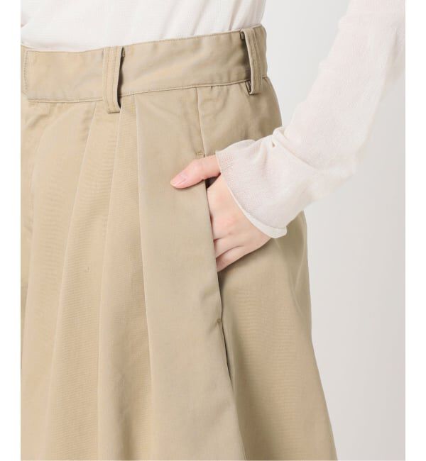 Plage「《追加》R&rsquo;IAM Super wide CHINO パンツ 4」|チノ|