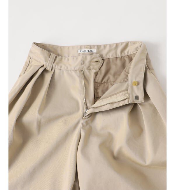Plage「《追加》R&rsquo;IAM Super wide CHINO パンツ 4」|チノ|