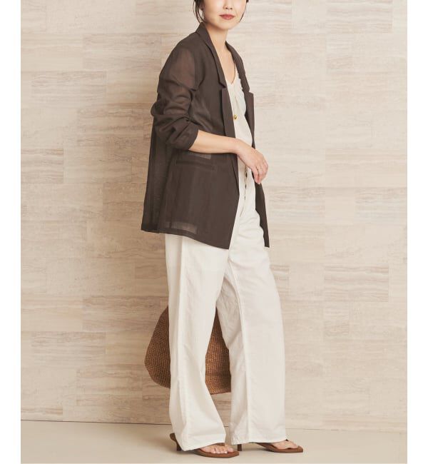 Plage「organic cotton sheer ジャケット」|その他|