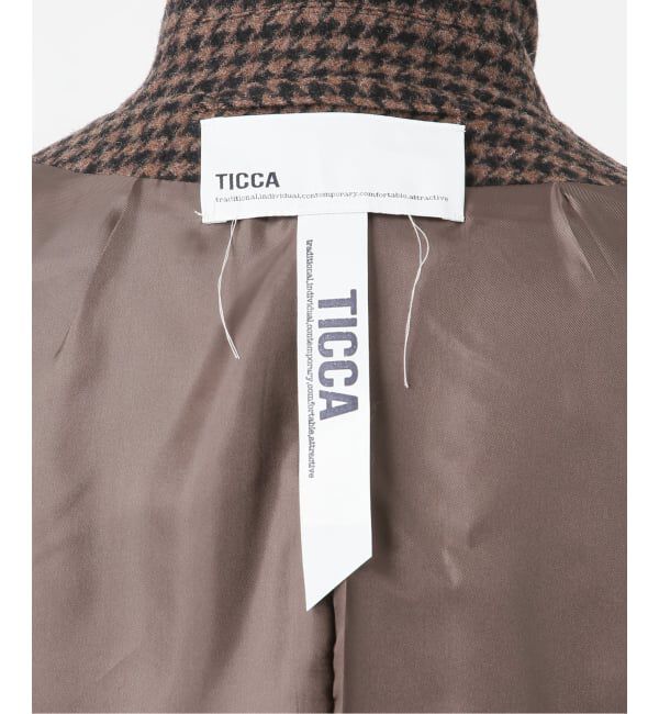 VERMEIL par iena「TICCA ティッカ ウールハンドトゥーステントコート 263410211」|チェスターコート|