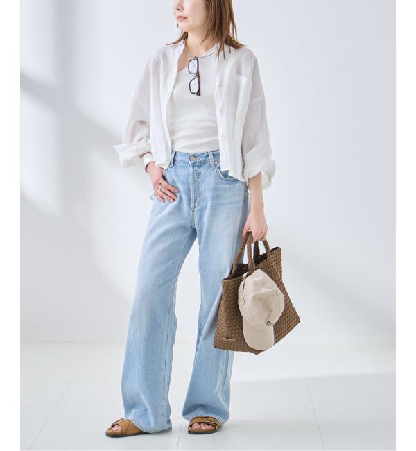 journal standard L'essage「NAGHEDI/ナゲディ ST BARTHS MIDIUM TOTE トートバッグ」|トートバッグ|