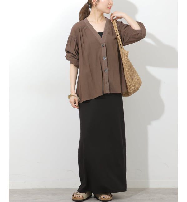 JOURNAL STANDARD relume「《追加5》T/R強撚ブラウス」|シャツ・ブラウス|