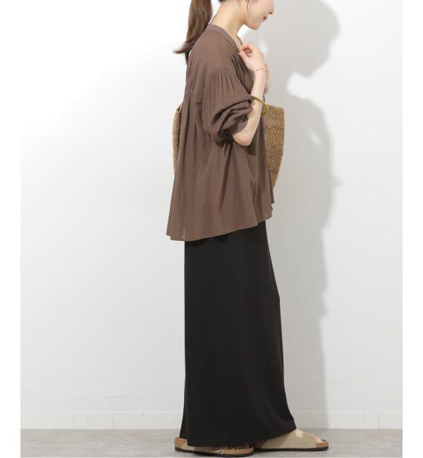 JOURNAL STANDARD relume「《追加5》T/R強撚ブラウス」|シャツ・ブラウス|