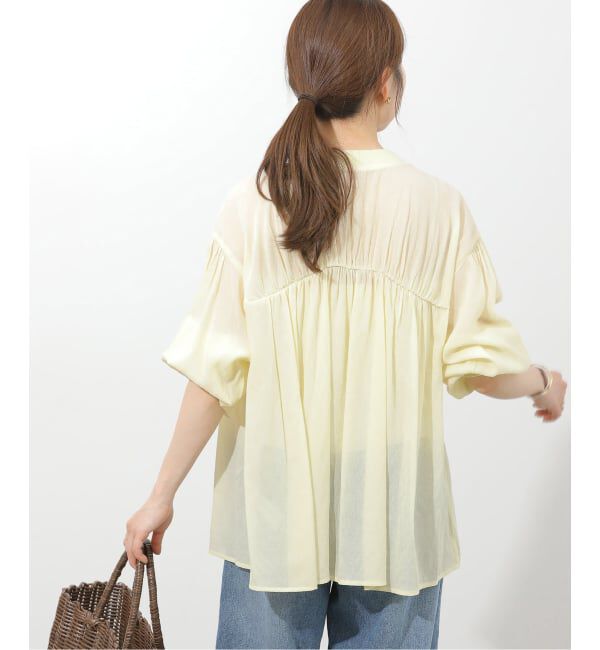 JOURNAL STANDARD relume「《追加5》T/R強撚ブラウス」|シャツ・ブラウス|