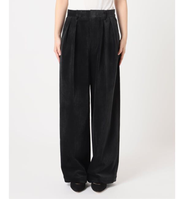 journal standard L'essage「《追加予約》ストレッチコーデュロイ 2タックパンツ」|その他|
