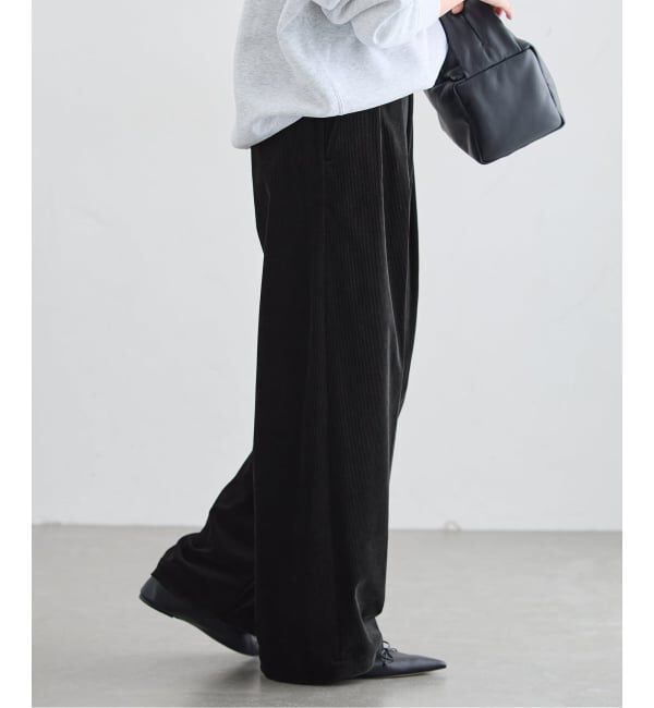 journal standard L'essage「《追加予約》ストレッチコーデュロイ 2タックパンツ」|その他|