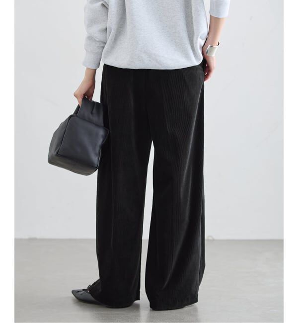 journal standard L'essage「《追加予約》ストレッチコーデュロイ 2タックパンツ」|その他|