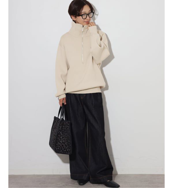 JOURNAL STANDARD relume「《予約》【MULTI FUNC+】ハーフジップニット」|ニット・セーター|