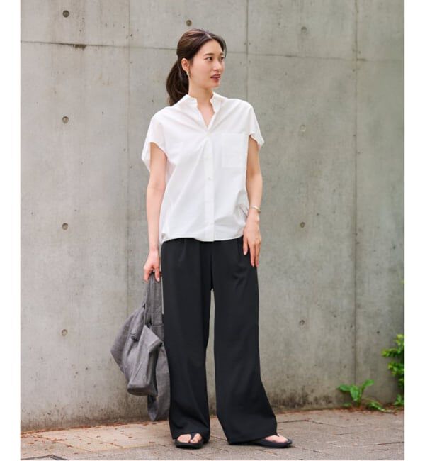 FRAMeWORK「≪追加≫ポリエステルツイルリラックスパンツ 5」|その他|