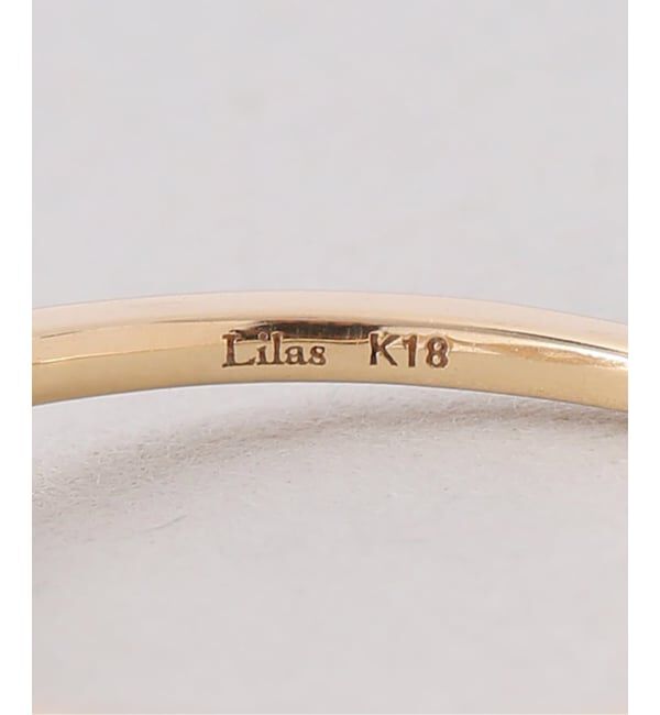 Lilas by Spick&Span「フクリン0.28ctダイヤリング K18」|リング|