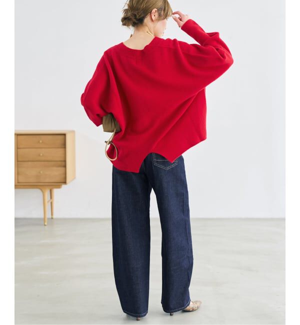 Spick and Span「《追加3》SOMETHING for SS 別注 HANA CURVE TAPERD」|デニム|