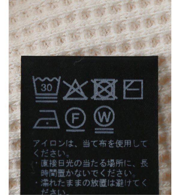 Spick and Span「I LOVE LA / アイラブエルエー waffle raglan 2/3sleeve」|Tシャツ・カットソー|