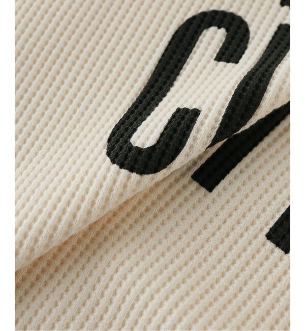 Spick and Span「I LOVE LA / アイラブエルエー waffle raglan 2/3sleeve」|Tシャツ・カットソー|