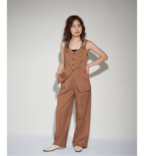 GRISE「《追加/WEB+一部店舗限定》GRISEレザースクエアクロスシームアンクルフラット」|その他|