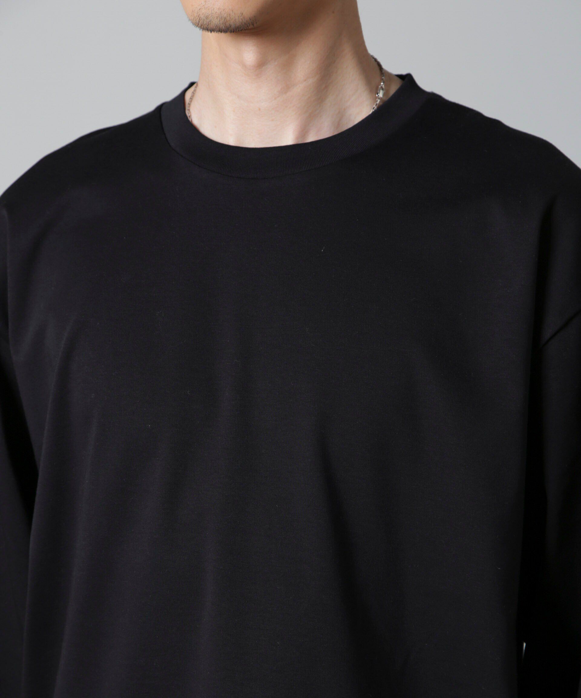NANO universe「アンチスメル BIG クルーネックTシャツ 長袖」|Tシャツ・カットソー|
