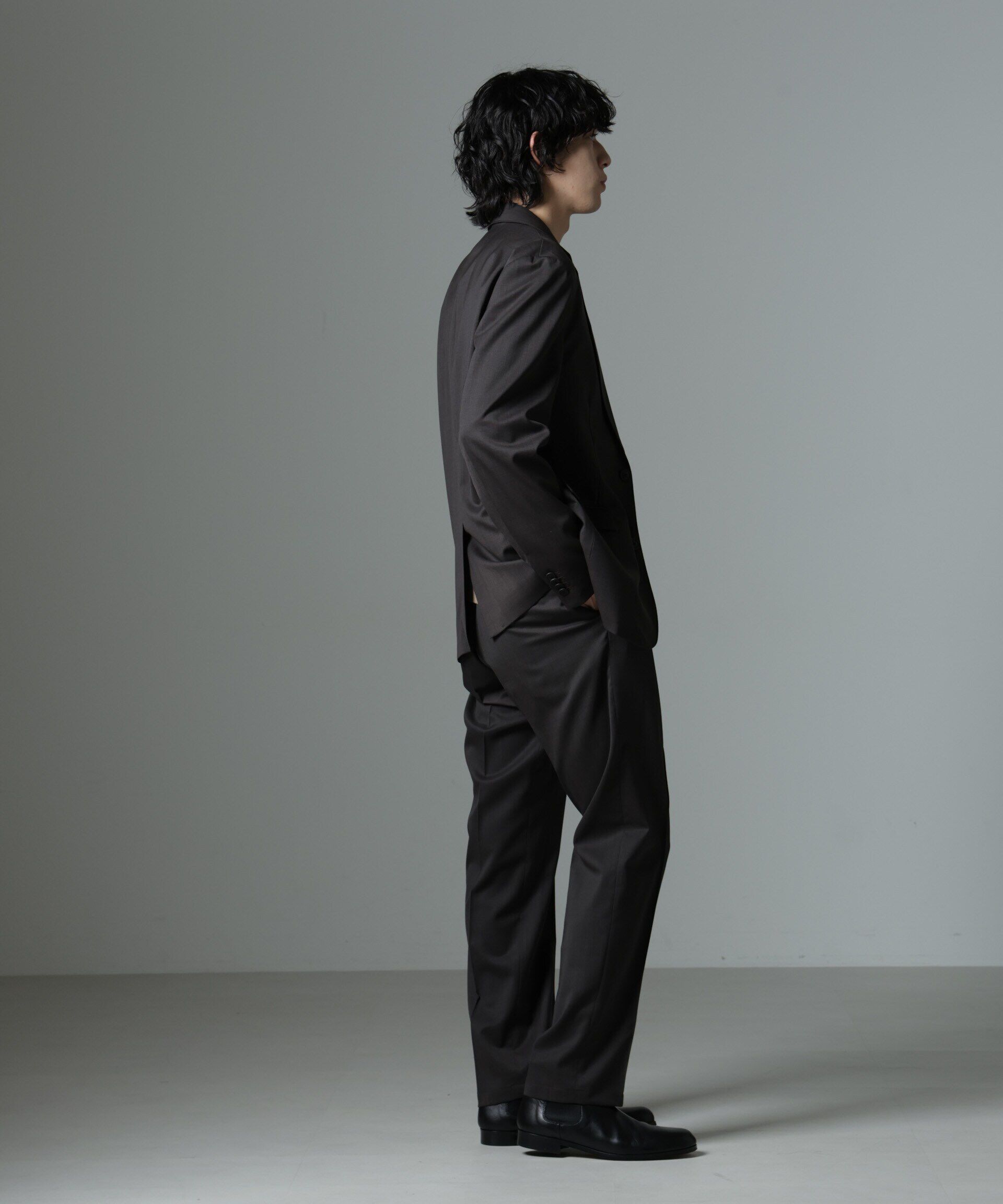 nano･universe「「N JACKET PREMIUM」RENU(R)T/Wシャドーチェックジャケット(セットアップ可)」|スーツ|