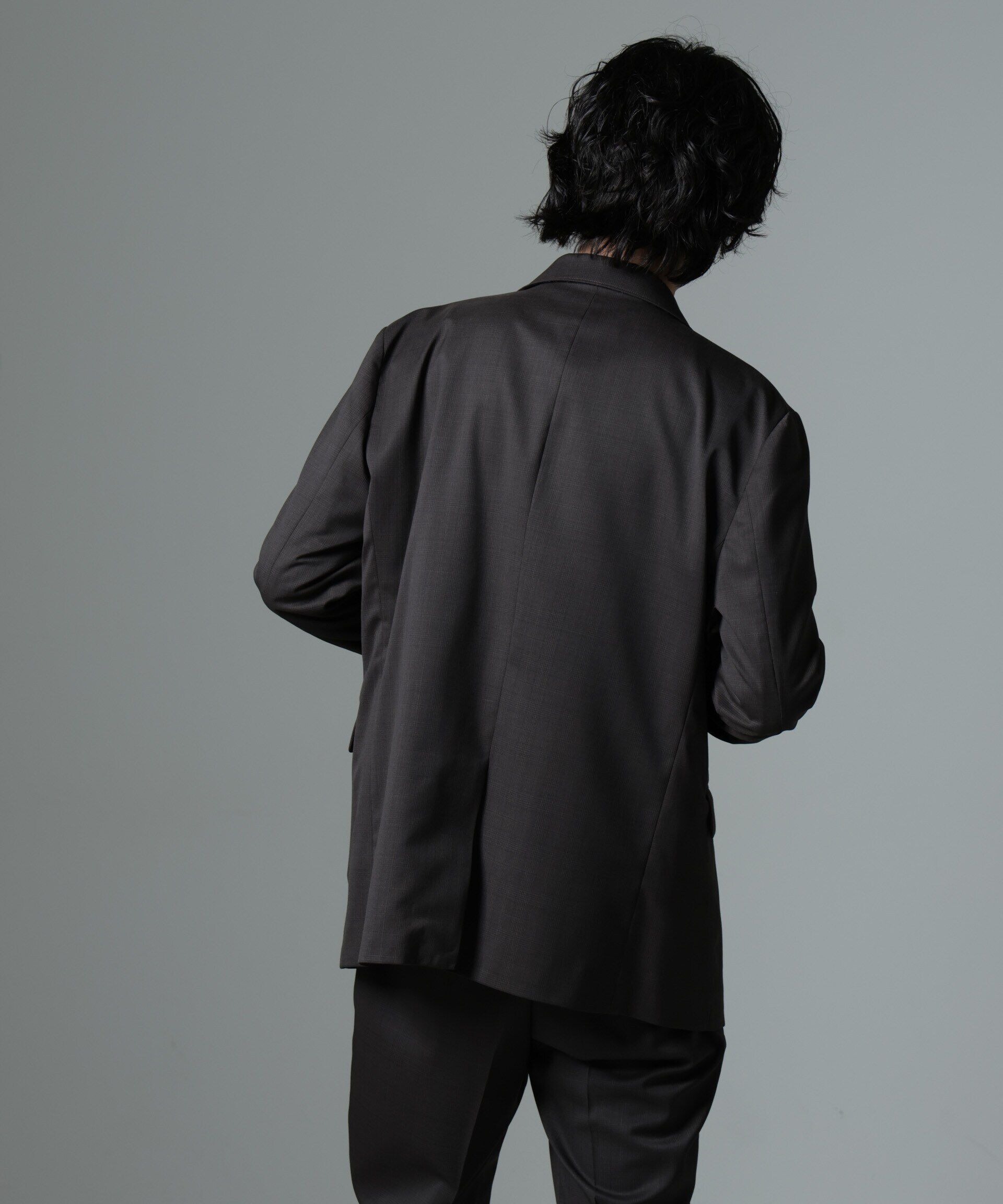 nano･universe「「N JACKET PREMIUM」RENU(R)T/Wシャドーチェックジャケット(セットアップ可)」|スーツ|