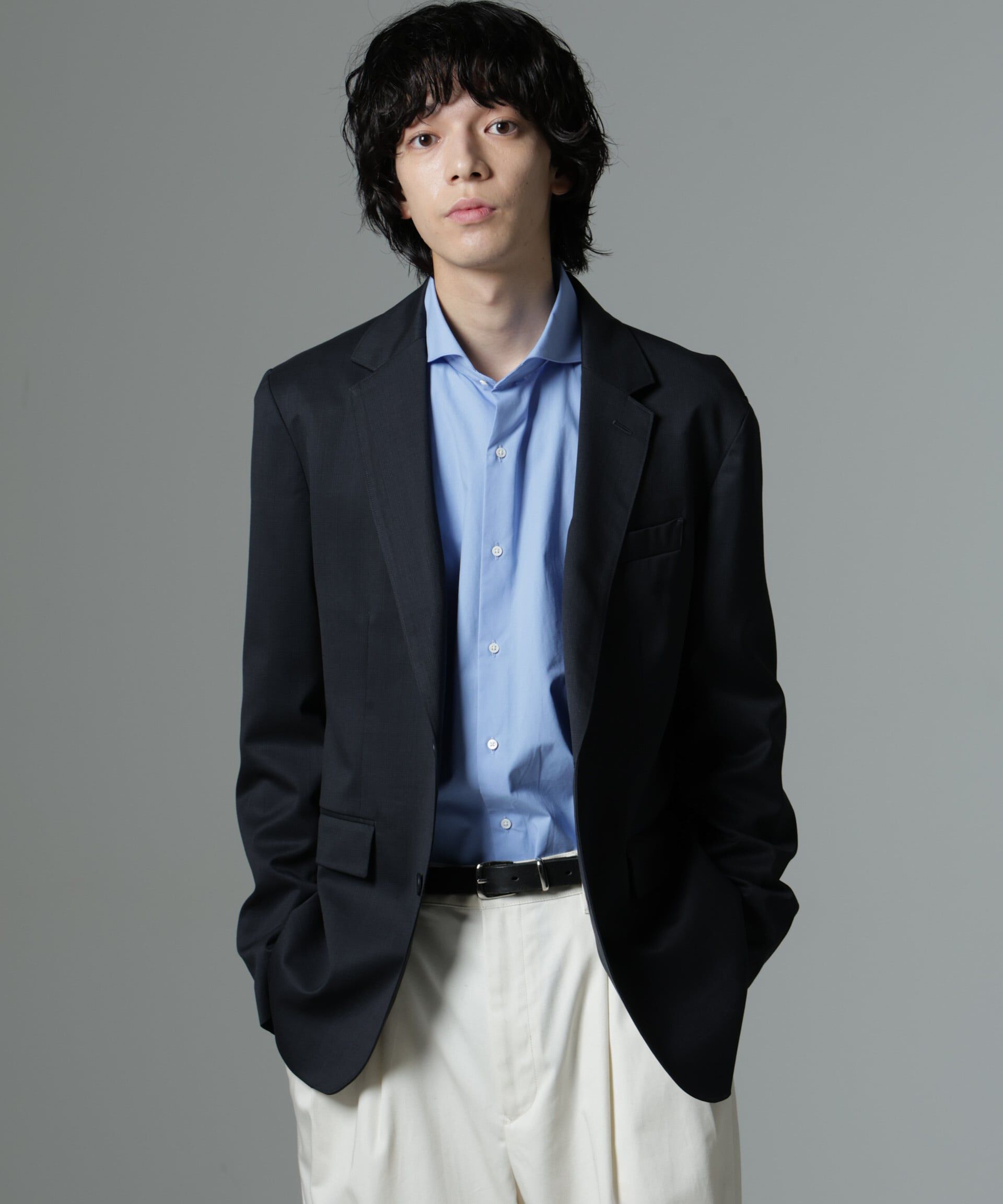 nano･universe「「N JACKET PREMIUM」RENU(R)T/Wシャドーチェックジャケット(セットアップ可)」|スーツ|