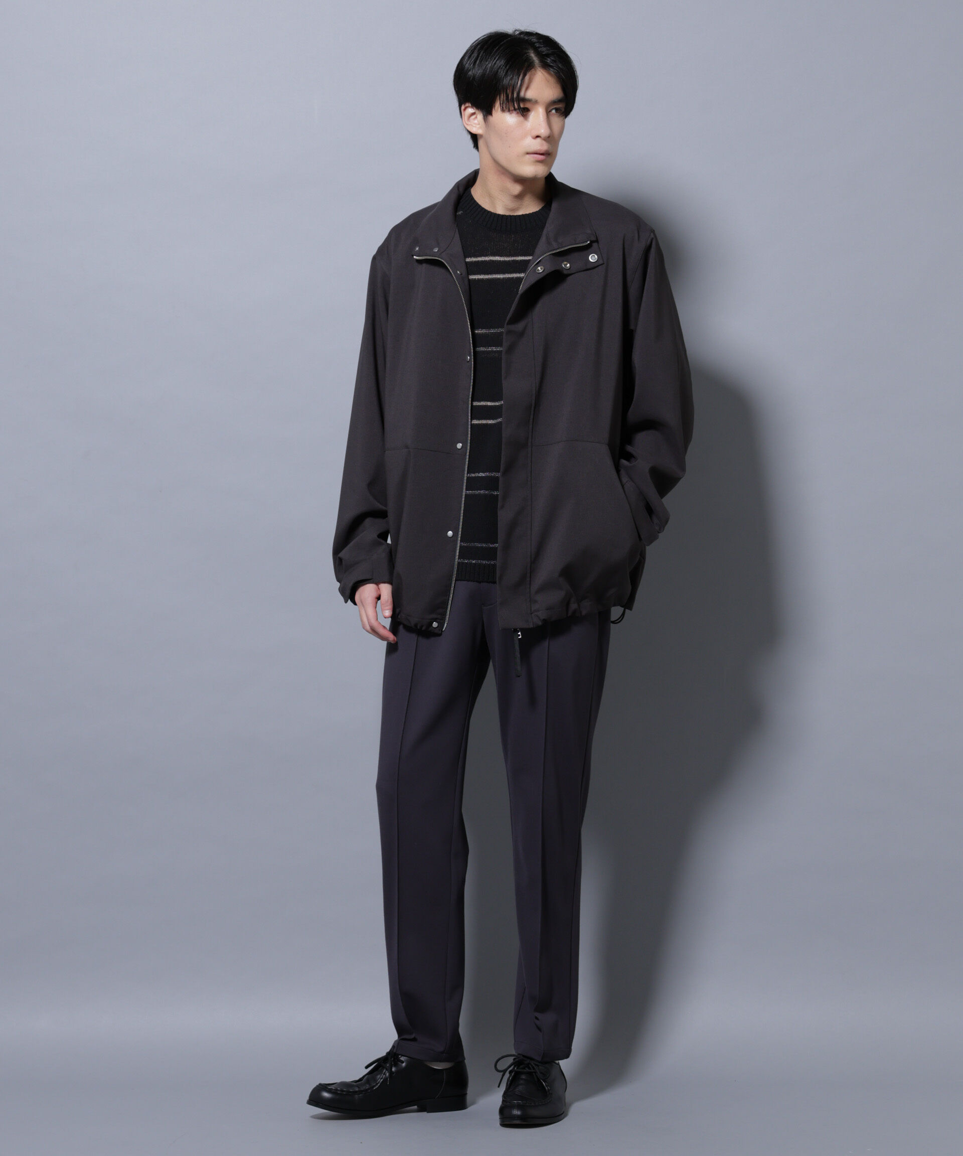nano･universe「「RainComfortWear」ダントツ撥水透湿コーティング2WAYブルゾン」|ブルゾン・スタジャン|
