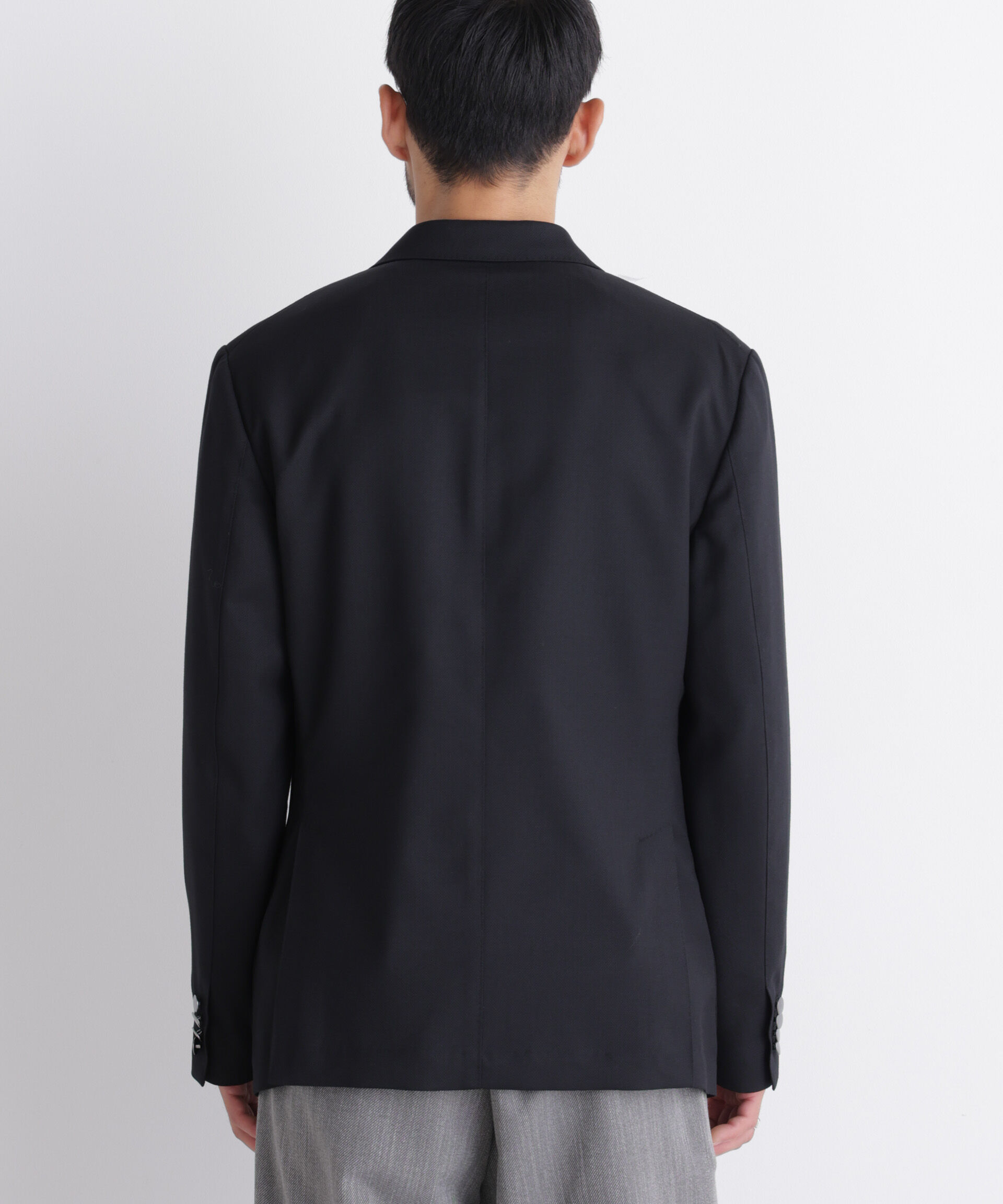 NANO universe「「DamerinoJacket」TWオールシーズンドビーダブルブレストブレザー」|テーラードジャケット|