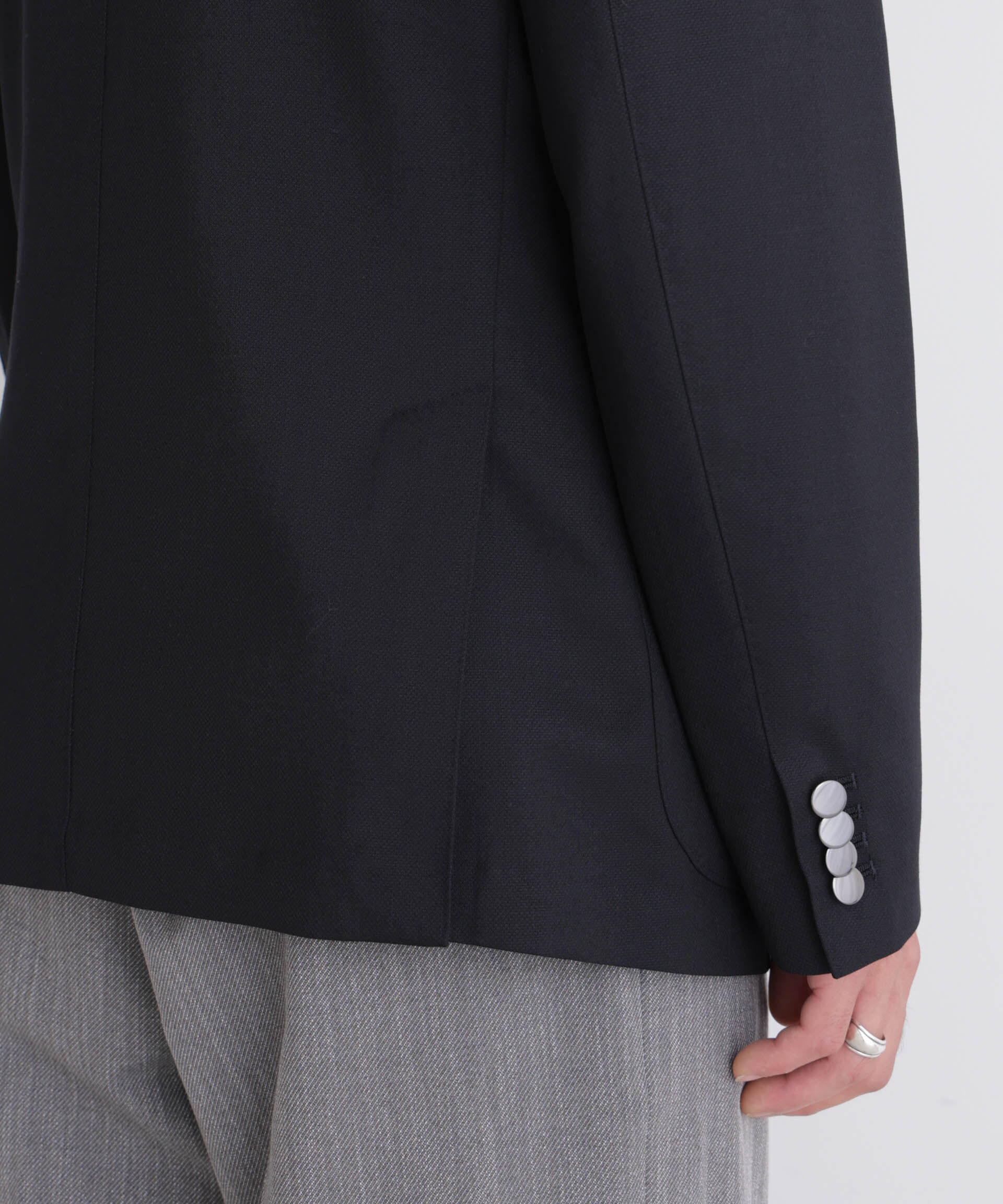 NANO universe「「DamerinoJacket」TWオールシーズンドビーダブルブレストブレザー」|テーラードジャケット|