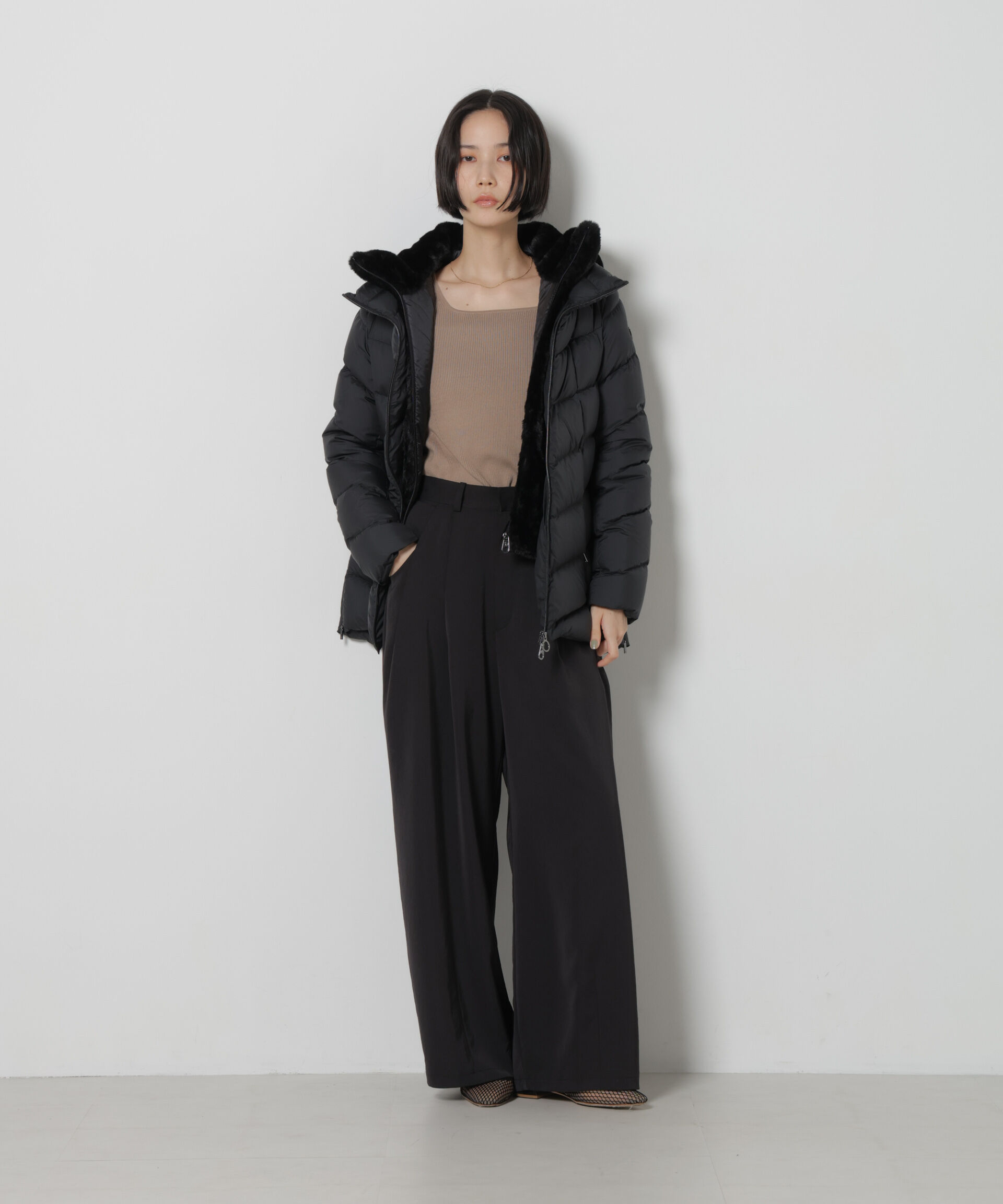 NANO universe「CAPE HORN/別注 ALVAREZ MATT」|ダウン|