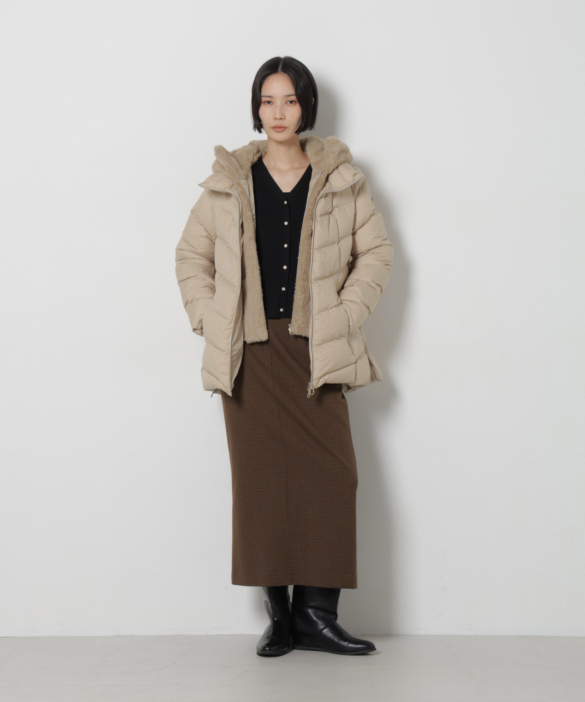 NANO universe「CAPE HORN/別注 ALVAREZ MATT」|ダウン|