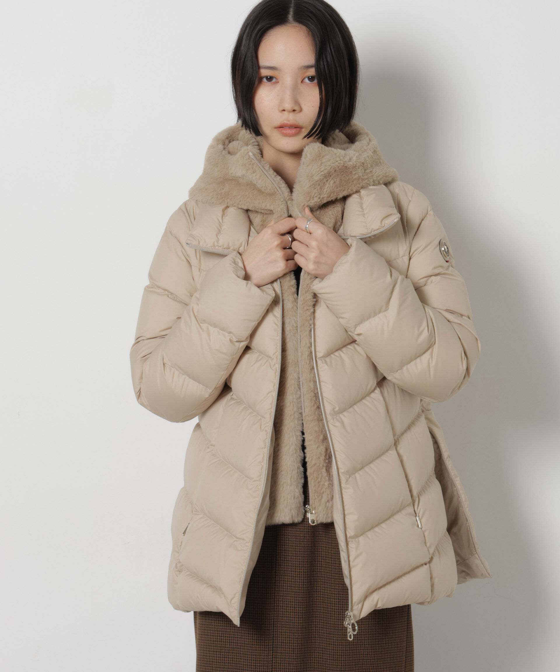 NANO universe「CAPE HORN/別注 ALVAREZ MATT」|ダウン|