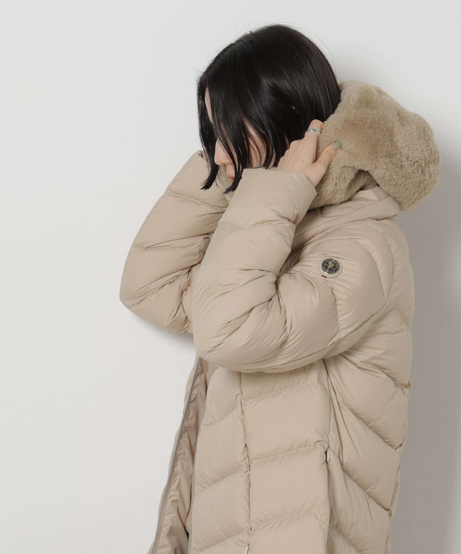 NANO universe「CAPE HORN/別注 ALVAREZ MATT」|ダウン|