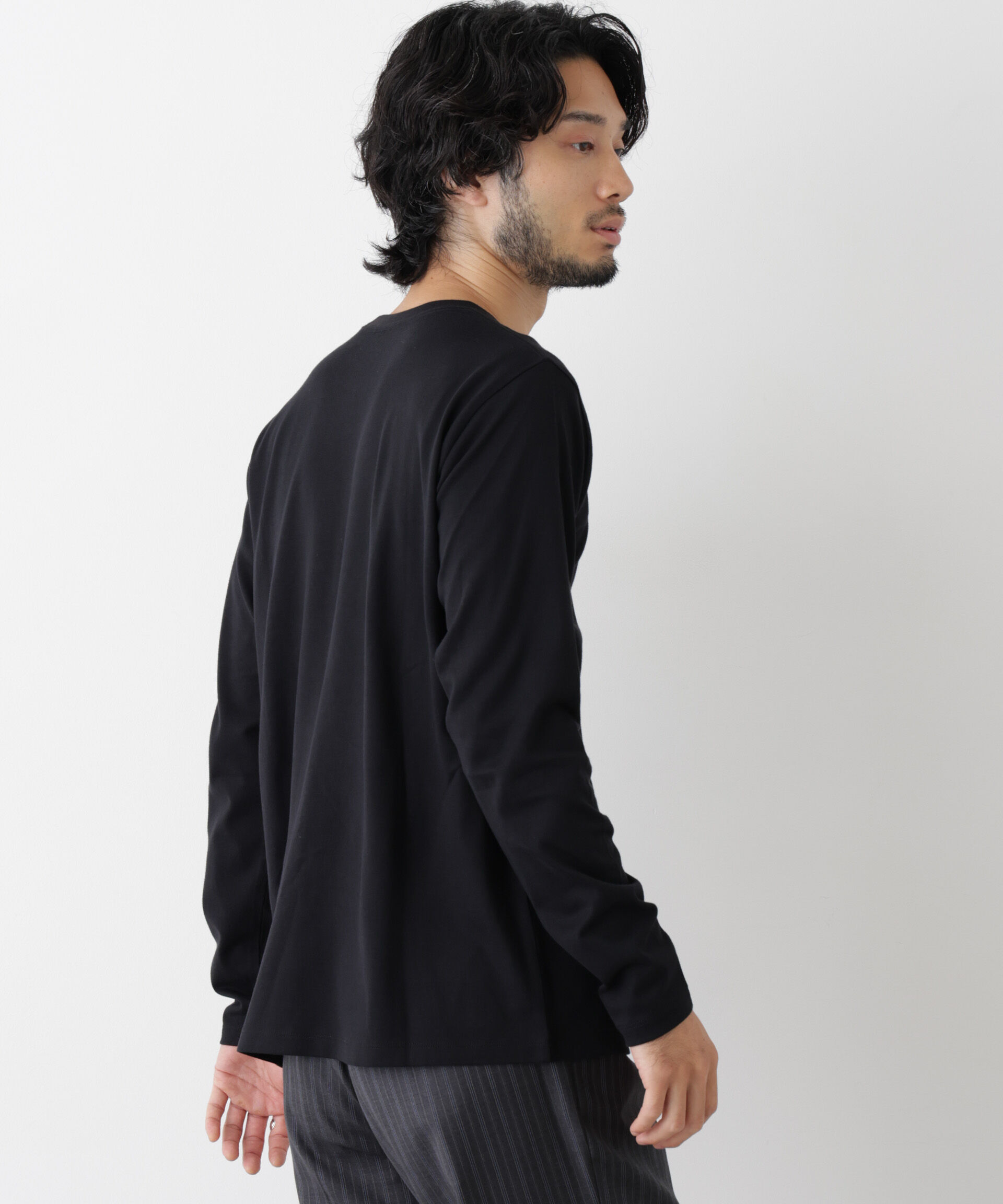 NANO universe「Anti Soaked(R) 汗染み防止 クルーネックTシャツ」|Tシャツ・カットソー|