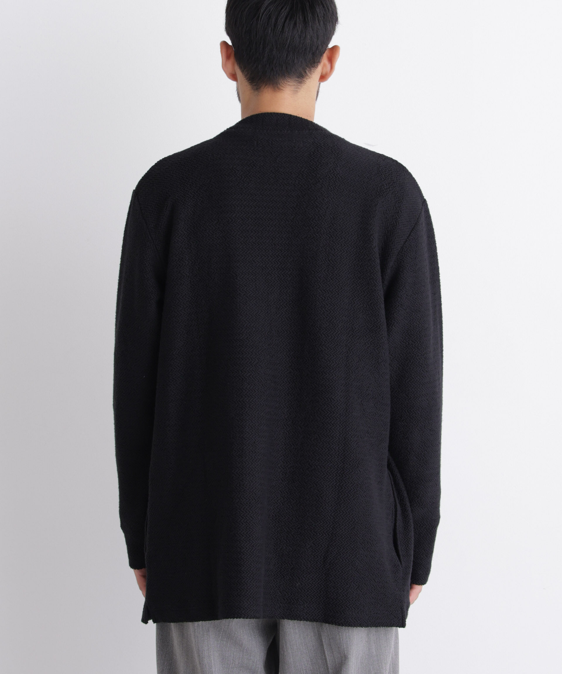 NANO universe「パワーパイルトッパーカーディガン」|Tシャツ・カットソー|