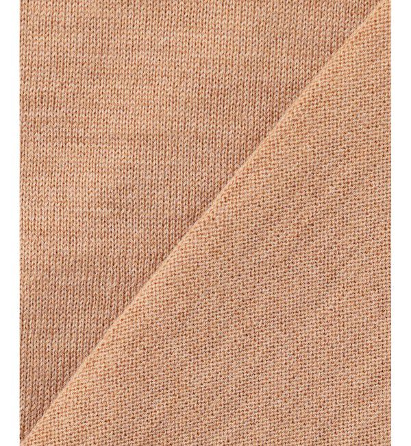 BEIGE,「【WEB限定】REMINGTON / レースコンビ Vネックニット」|ニット・セーター|