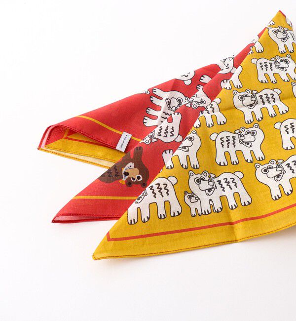 NOLLEY'S goodman「【halo commodity/ハロ コモディティー】KUMA Bandanna h261-901」|バンダナ・スカーフ|