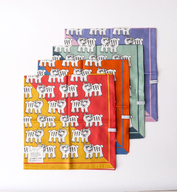 NOLLEY'S goodman「【halo commodity/ハロ コモディティー】KUMA Bandanna h261-901」|バンダナ・スカーフ|