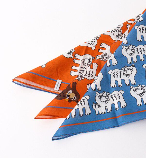NOLLEY'S goodman「【halo commodity/ハロ コモディティー】KUMA Bandanna h261-901」|バンダナ・スカーフ|