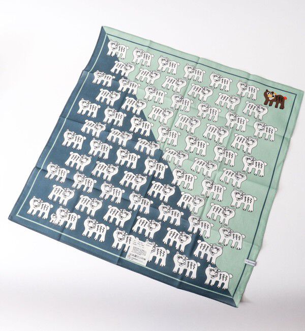 NOLLEY'S goodman「【halo commodity/ハロ コモディティー】KUMA Bandanna h261-901」|バンダナ・スカーフ|