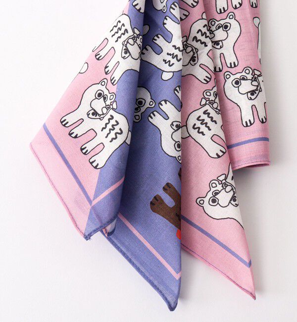 NOLLEY'S goodman「【halo commodity/ハロ コモディティー】KUMA Bandanna h261-901」|バンダナ・スカーフ|