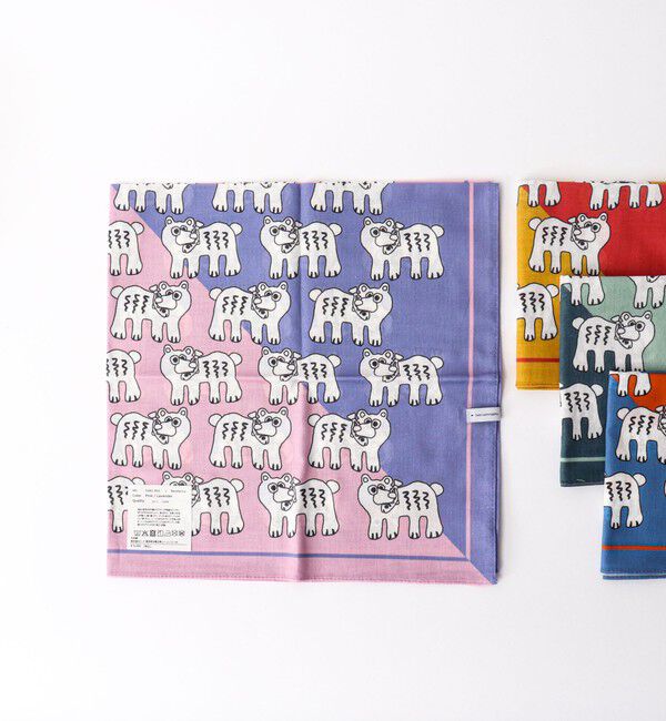 NOLLEY'S goodman「【halo commodity/ハロ コモディティー】KUMA Bandanna h261-901」|バンダナ・スカーフ|