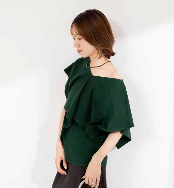 NOLLEY'S「【WEB限定】ハンカチーフカラープルオーバー」|Tシャツ・カットソー|