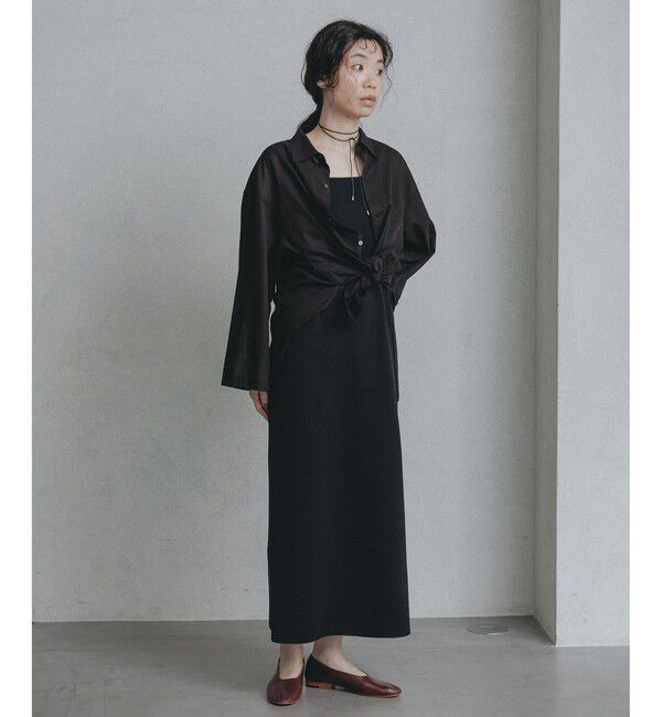 SALON adam et rope'「スクエアネックナローワンピース / セットアップ対応」|ワンピース|