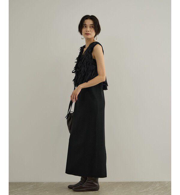 SALON adam et rope'「スクエアネックナローワンピース / セットアップ対応」|ワンピース|