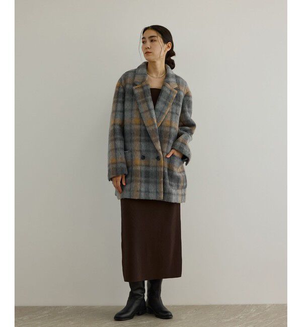 SALON adam et rope'「スクエアネックナローワンピース / セットアップ対応」|ワンピース|