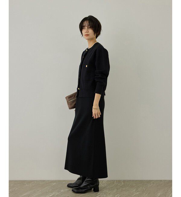 SALON adam et rope'「スクエアネックナローワンピース / セットアップ対応」|ワンピース|